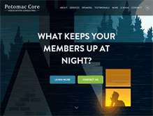 Tablet Screenshot of potomaccore.com